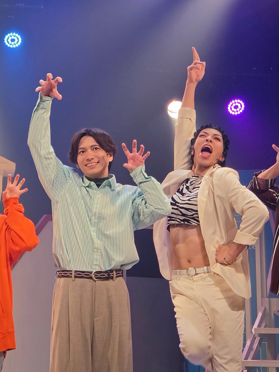 Su_ochacha2's tweet photo. #舞台ペパロニヴァンパイア

ダニエル役
濱谷晃年さん（@teruP2teru）

ジョイ役
松谷嵐さん（@Broccoli_ara4）

ジョイがずっとノリノリで楽しかった😂😂✨ https://t.co/2crFsvbnn4