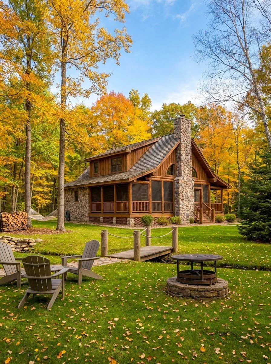cabinsmountain's tweet photo. Who else is impatiently waiting for fall? https://t.co/5WHT979NOa