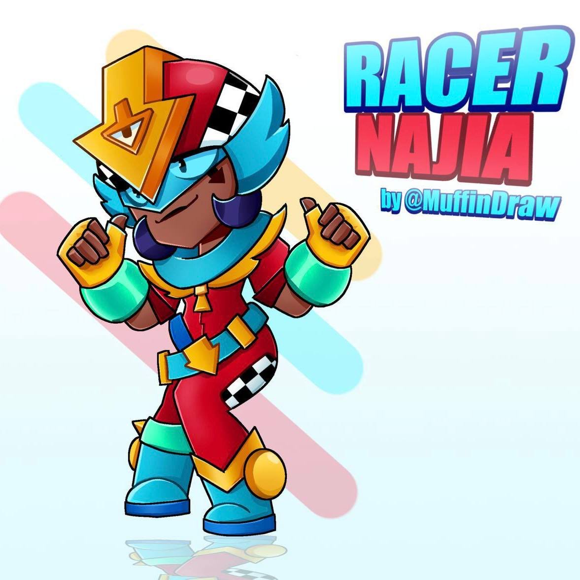 Muff1nDraw's tweet photo. 🏎️ One of my older skins — Racer Najia! She’s a true speed lover! 🏁🔥

Like &amp; repost if you like her! 🔁

#BrawlStars #Brawl_Stars https://t.co/D36i7s5Cwq