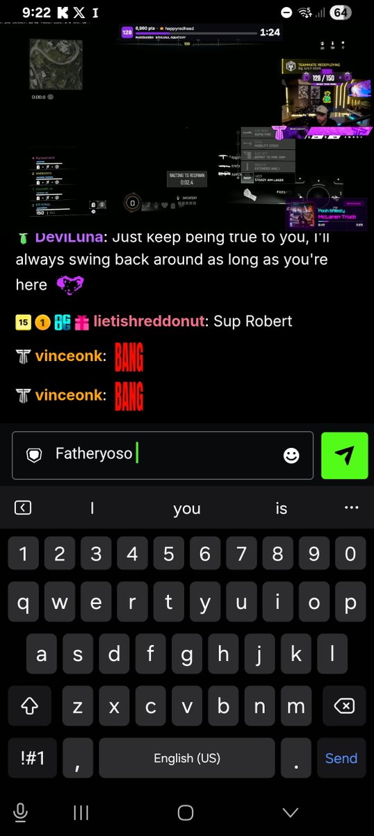 Father000x's tweet photo. @TestyFPS @Stake @StakeUsa Hello sir @TestyFPS i just created my new stake account under your code. I also followed you in your kick so i can support and watch you stream. Watching you right now. Thank you! Hope I can get some tips to play with my new stake account

Here is my stake name: Fatheryoso https://t.co/mcXOamMVbO