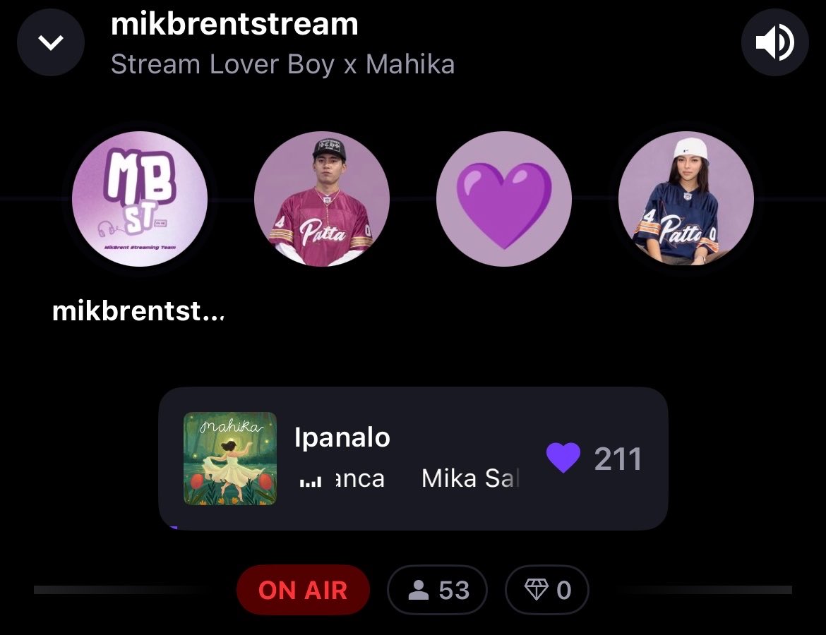 MikBrentST's tweet photo. Rainy Monday night and we are still here on Stationhead streaming tracks of Mahika and Lover Boy 🎶🎧🧚🥀

It’s raining purple hearts too 🤭😉

https://t.co/AGcM6wO54d https://t.co/PUcmqHP0cT