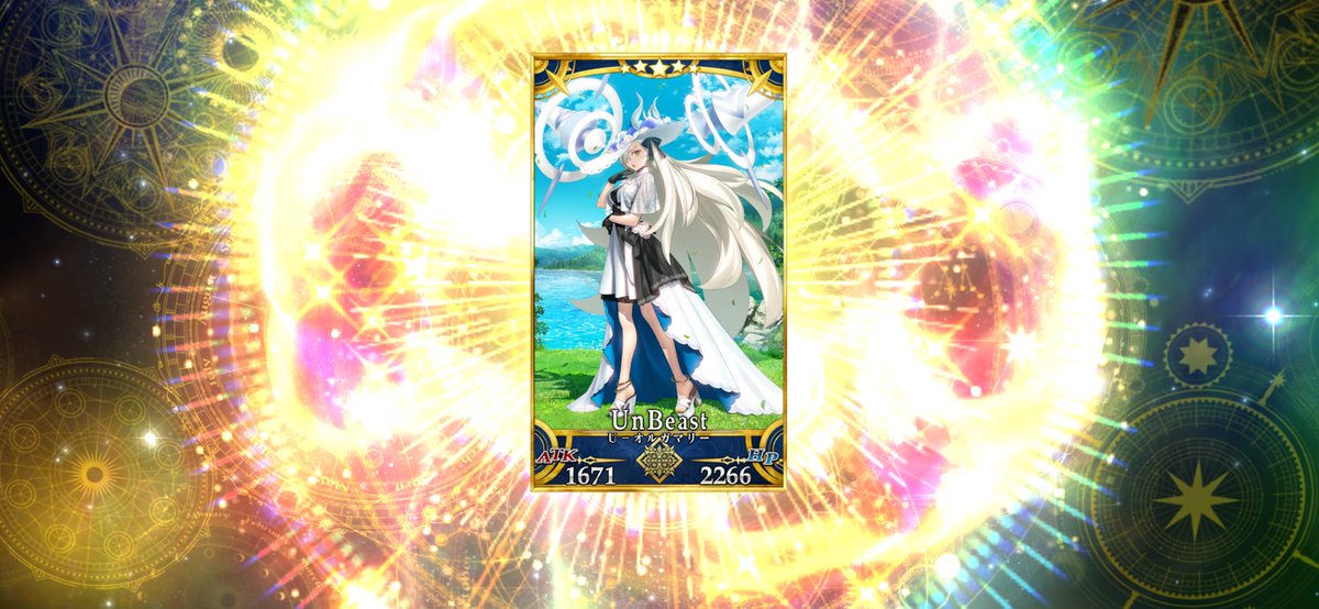 TOMO____FGO's tweet photo. デスティニーオーダー召喚エクストラは、U-オルガマリーを引けました！これで宝具4！

しかも！福袋初の2枚抜きでスペースイシュタルが来てくれた！これで宝具3になってますます強くなりましたな

東堂くんも宝具3になったので大満足の福袋でした💕

#FGO https://t.co/1AQx62p0Xn