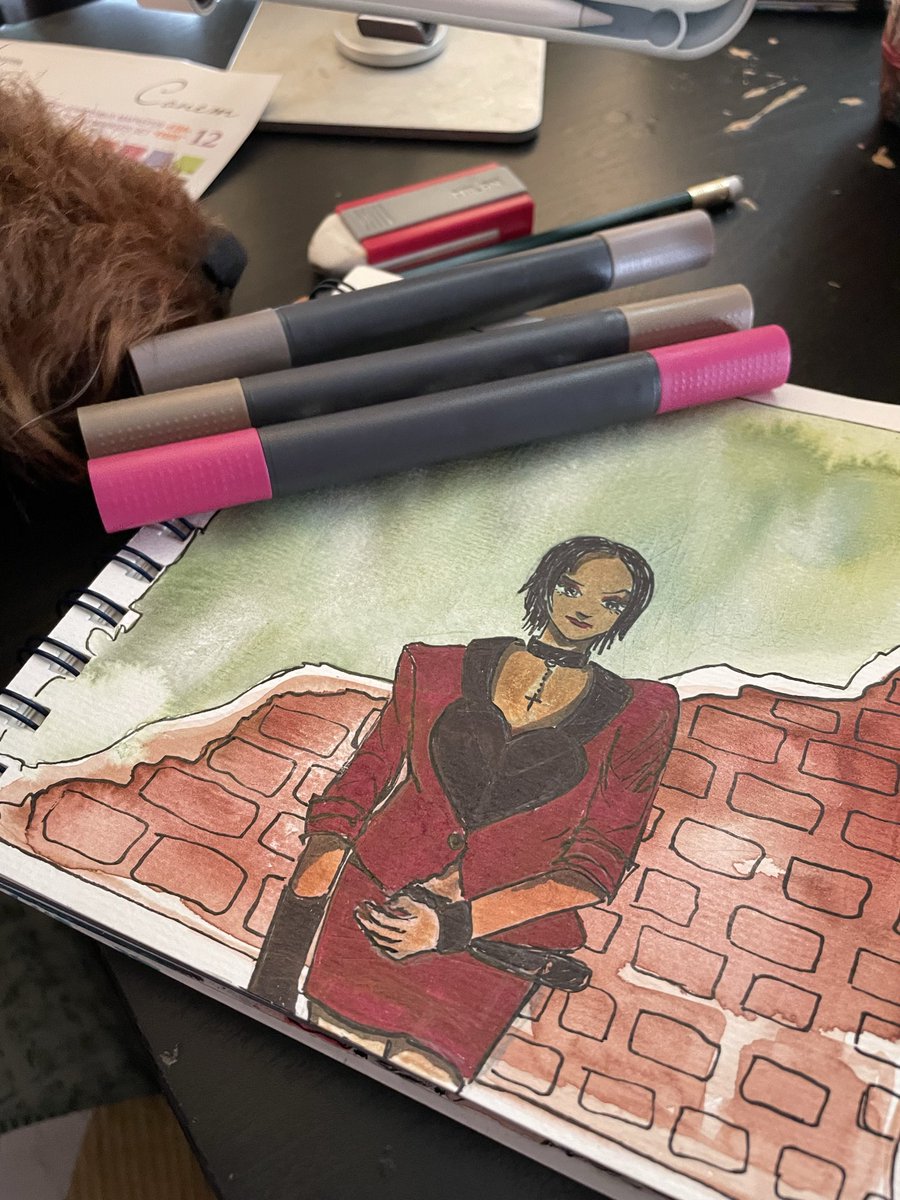 PleasureMint's tweet photo. My little assistant 🐶
#art #sketch #marker #nana https://t.co/g8iB2UWpmj