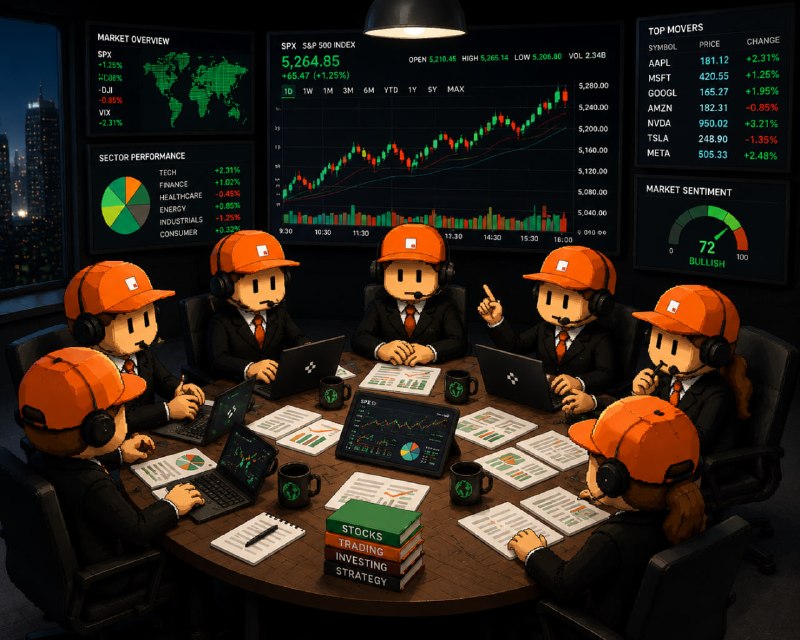 Minutafund's tweet photo. Introducing Minuta Fund 🟩🟧

An AI board of 7 runs the pool, decides where the money goes, and pays a stock dividend onchain every 20 minutes.

A dividend fund that decides for itself.

Built on Solana. Soon. https://t.co/dHRuS8g96m