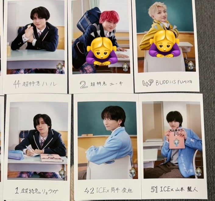 11iyou99's tweet photo. EBiDAN THE LIVE 2026 エビライ グッズ ミニフォト 隣の席セット 交換

譲】画像参照

求】定価買取＞シューヤorSEIYA

郵送or8/14,8/15(14時頃まで)お手渡し

お気軽にお声掛けください。 https://t.co/RmoNRnjMWi