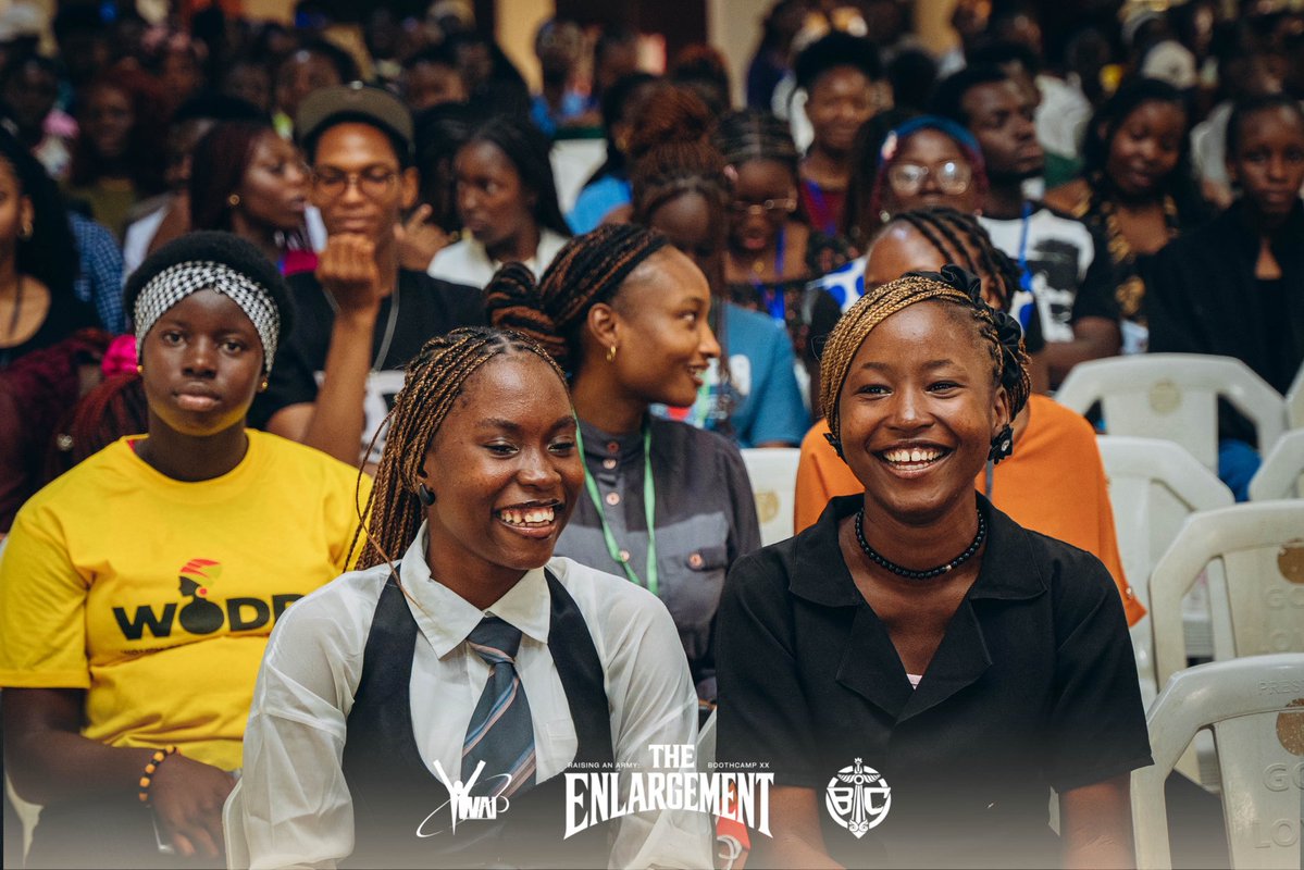 YWAPhq's tweet photo. We gathered, we came ready, and BCXX is bound to meet our expectations.

We already love it here, and we're just getting started.

#BCXX
#ywapboothcamp
#theenlargement
#boothcamp26
#summercamp
#abuja https://t.co/kTRDsmMIq5