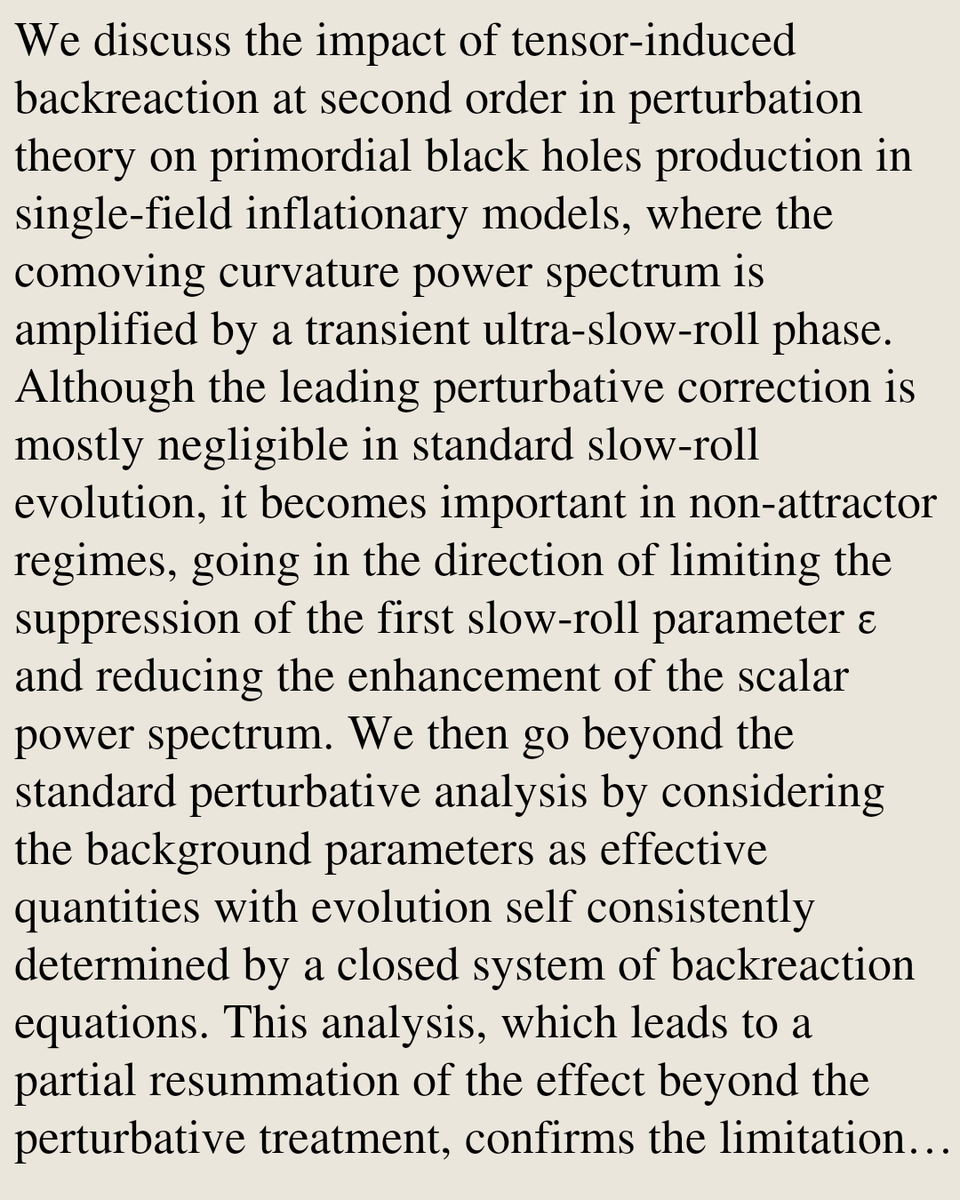 AstroPHYPapers's tweet photo. Tensor-Induced Backreaction in Ultra-Slow-Roll Inflation

Alessandro Ciaiolo, Giovanni Marozzi
https://t.co/Zy3ybvPqRK [𝚊𝚜𝚝𝚛𝚘-𝚙𝚑.𝙲𝙾 𝚐𝚛-𝚚𝚌 𝚑𝚎𝚙-𝚝𝚑] https://t.co/5SmDz55B52