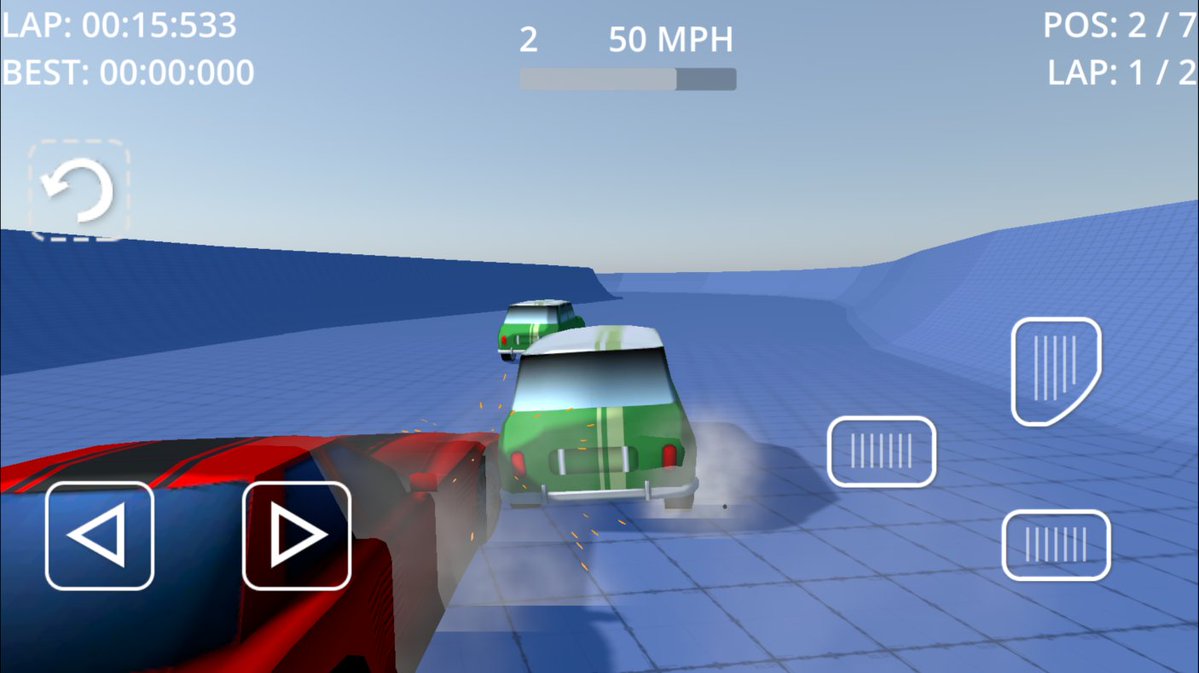 DirectrixGames's tweet photo. My arcade racing template for #Godot is almost ready! Documentation is all that's left😴

Feature list:
- Setup player &amp; AI vehicles in one click
- Automated AI pathing &amp; checkpoint creation
- Mobile game ready

I'll also be distributing free keys once it goes live😉

#indiedev https://t.co/FcFfuG5Jfh