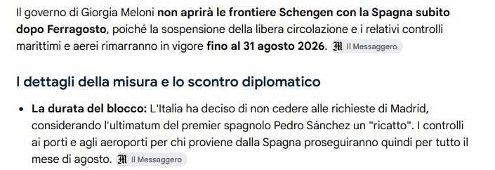 giuseppeargent3's tweet photo. @Tommasocerno Cara Meloni il blocco dei migranti dalla spagna non deve cessare a fine agosto ma continuare fino a quando i migranti in Spagna saranno tutti rimpatriati. https://t.co/EawMePKyZC