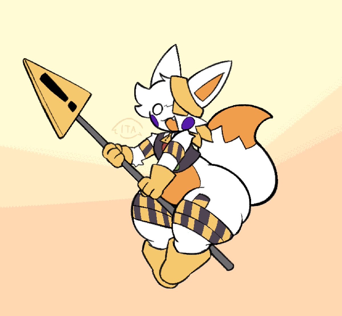 ItaSomes63's tweet photo. Lolbit in Nyan Tento’s outfit

–heh, more like Tentobit (˵ ¬ᴗ¬˵)
#lolbit https://t.co/C4V6g9GKXu