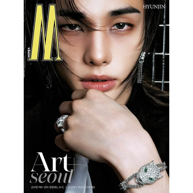 iPurple_EU's tweet photo. W Korea Magazine [2026 Vol.9] revealed the cover for Jisoo and Hyunjin, and they both looks stunning on it 🫣

🔗Jisoo : https://t.co/iKlQaZ1apT
🔗Hyunjin : https://t.co/pbqcD4fydv https://t.co/W1lccU0R6Y