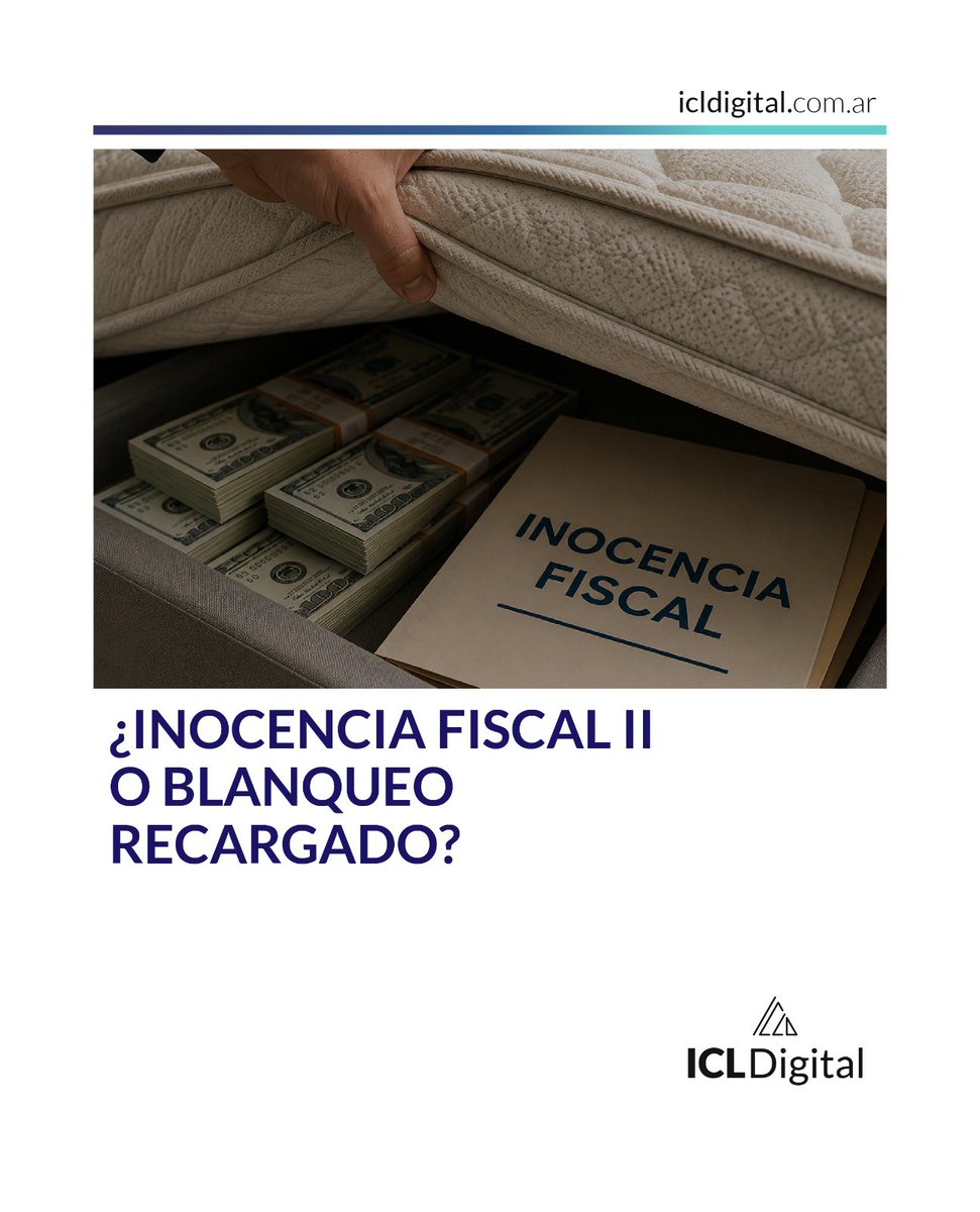 Icl_digital's tweet photo. ¿INOCENCIA FISCAL II O BLANQUEO RECARGADO?

✍🏽 Nota completa: https://t.co/rNIxleRE1c https://t.co/1d9ToKAtTM