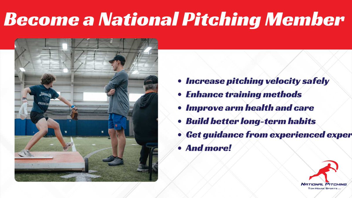 NPA_Pitching's tweet photo. Better mechanics. Smarter training. Stronger pitchers. Join National Pitching Membership and access resources designed to help athletes improve performance and reach their goals.
#PitchingInstruction #PitchingCoach #NPA
@TeamMSTRD @ArmCarecom
https://t.co/TCpZjWZi9S https://t.co/PT20gv3xoY
