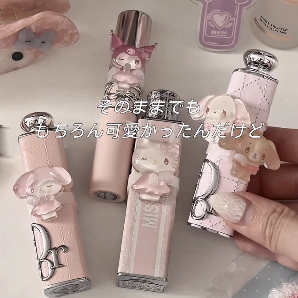 bewithyoumoon's tweet photo. พร้อมส่ง

กาชาปอง ซิลิโคนคล้องลิป มีใบปิด
ชูก้าบันนี่น้ำตาล = 200
คุโรมิ = 180

📦 ค่าส่งเหมา 38 (พท.พิเศษ+20)
#ตลาดนัดกาชาปอง #ตลาดนัดsanrio #ตลาดนัดซานริโอ้ https://t.co/wi5u6h2v5y