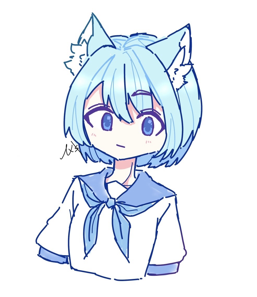 Axis_Arcrize's tweet photo. 水色セーラー服🩵#art #illustrationㅤ #イラストㅤㅤㅤ https://t.co/jx6cciQYB5