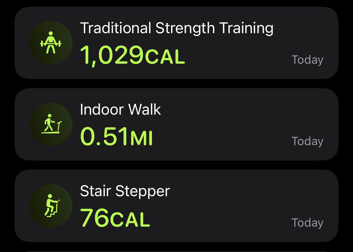 KicksaddictNYJP's tweet photo. New day in a better mood resulted in a better workout
#HappyMonday #MondayMotivation #JustDolt #gymlife #gymrat #StrengthTraining #JustDoltMonday #DuesPair #StairStepper #JustDolt2026 https://t.co/8E1EthwggV