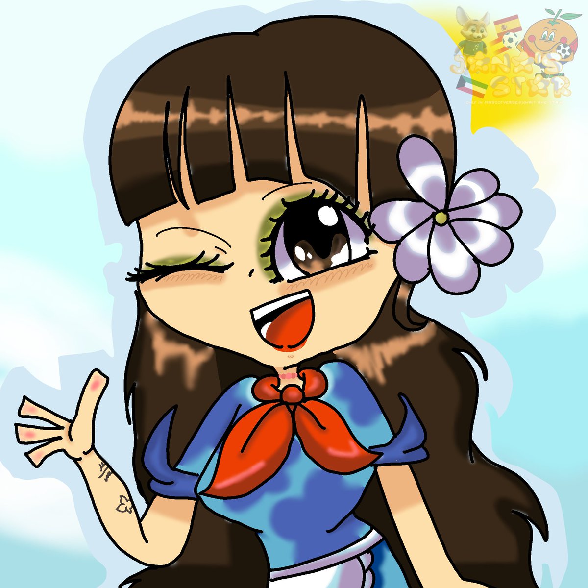 Arouagmailcom's tweet photo. La China Fanart Para:@NaoNaonat141 https://t.co/gOnVYVDW7X