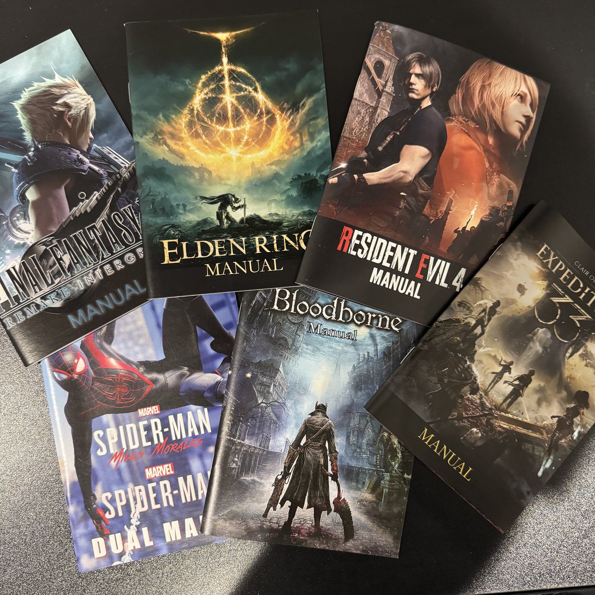2_Old_4_Gaming's tweet photo. I didn’t realise I’ve been making physical game manuals for over 5 years! https://t.co/rqj7OWu1Sf