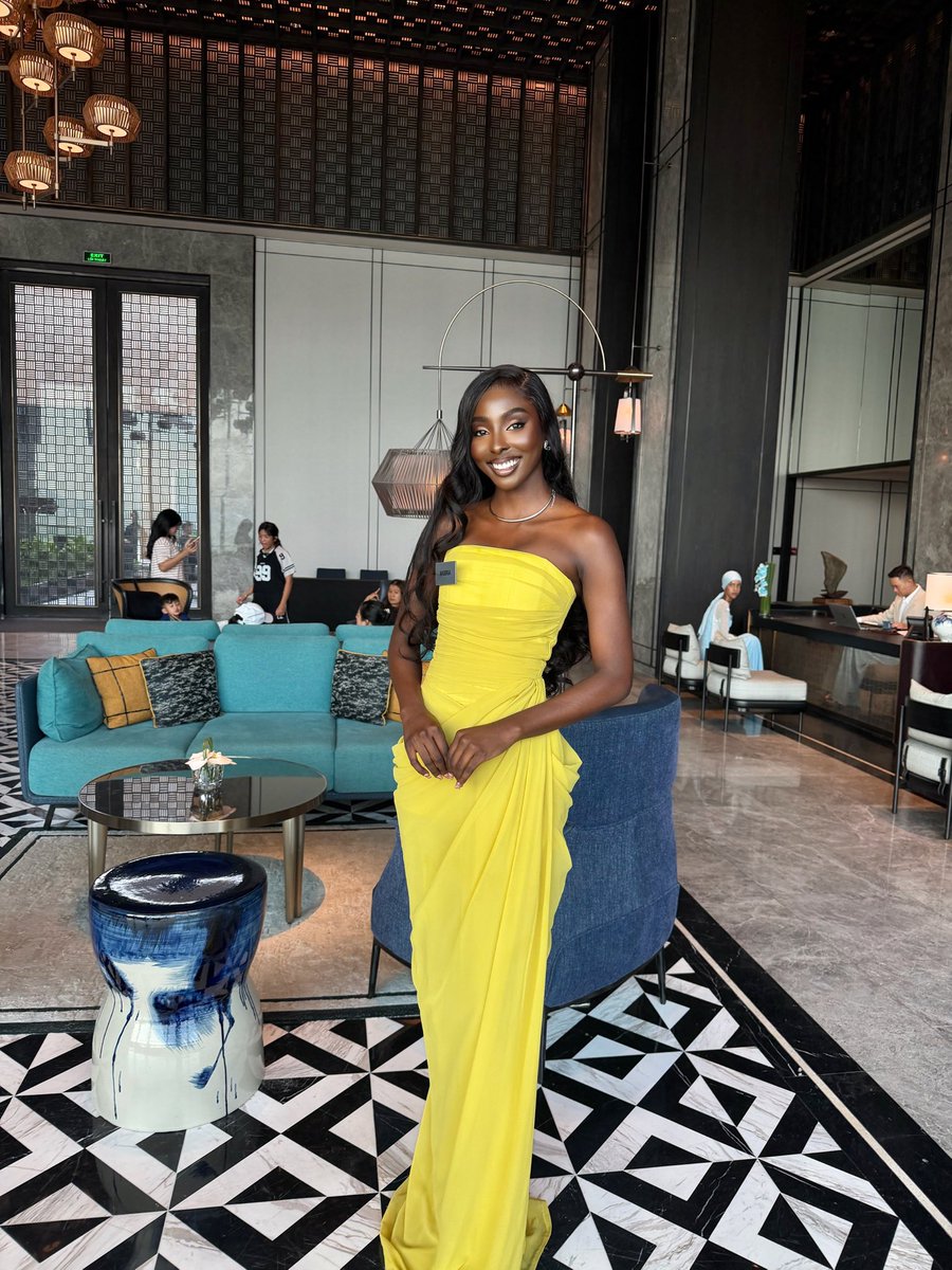 Soye_kg's tweet photo. Golden hour, but make it queenly. ✨👑

Wrapped in sunshine and stepping into my Miss World journey with grace.

@missworld

Designed by @le__zang 
Look Coordinator/Styling: @sirshally 

#MissWorldNigeria #MissWorld2026 #TeamNigeria #NigeriaToTheWorld https://t.co/3QwFCXetDB