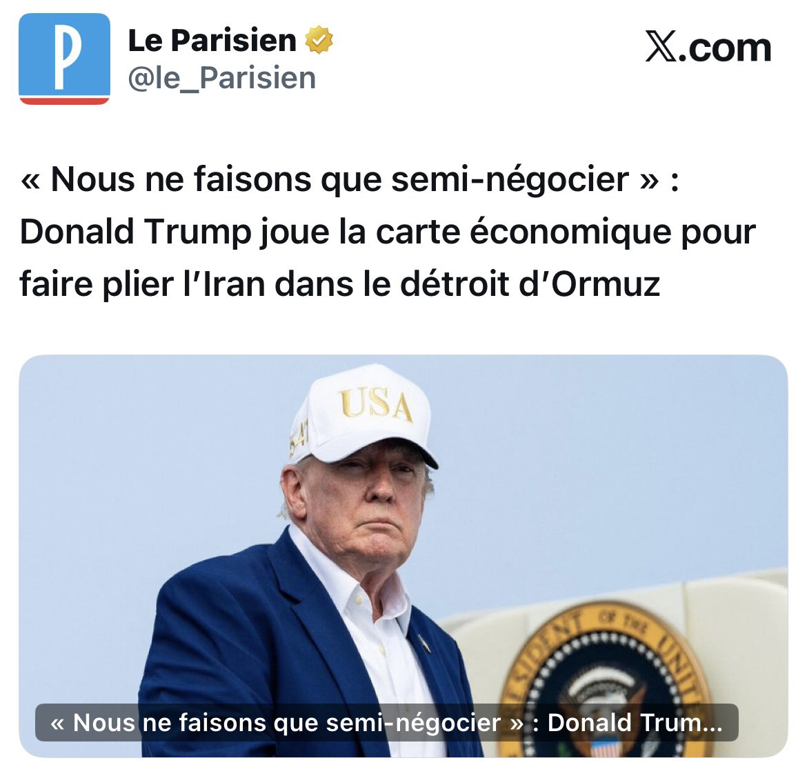 Dedodante's tweet photo. Personne ne semi-négocie. C’est comme s’il disait: « je vous semi-encule » 
Tu encules, point. https://t.co/sfqixccYQl
