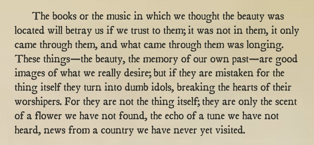 byistra's tweet photo. I find this statement from C.S. Lewis to be more true every year. The beauty we find in this world is only an echo... only a scent of the country we have yet to find. https://t.co/PIngUNxA8i