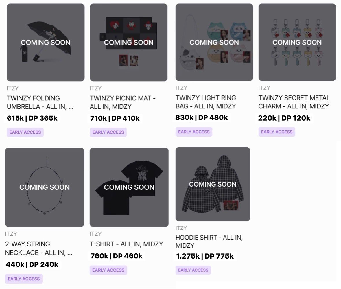 FlavencyStore's tweet photo. [PRE-ORDER] ITZY THE 5th FAN MEETING “ALL IN, MIDZY” OFFICIAL MERCH

✅ Estimasi Bersih INA
✅ DP/FP
✅ GO Line
❌ No cancel
📍 yogyakarta

‼️ Close order : 14 Agustus ‼️

t. wts wtb open po twinzy pop up yeji lia ryujin chaeryeong yuna merch fanmeet fan meeting https://t.co/Kq1f2SM8tT