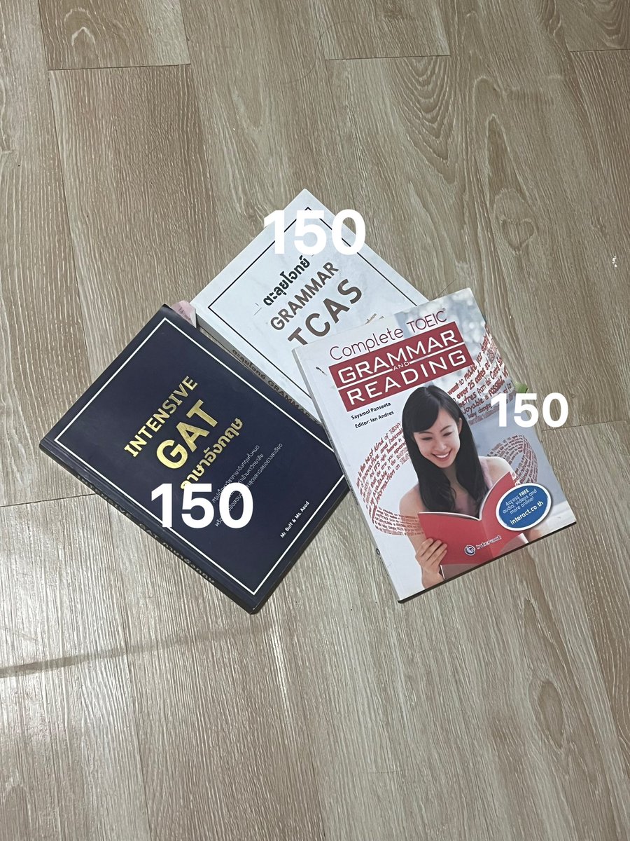 amoverdamoon's tweet photo. ค่าส่งเหมา50รับเยอะลดเยอะะะะ
#หนังสือ #หนังสือมือสอง #หนังสือติวอังกฤษ #หนังสือGat #หนังสือToeic #Gateng #toeic #หนังสืออังกฤษ https://t.co/KkRanNhiWR