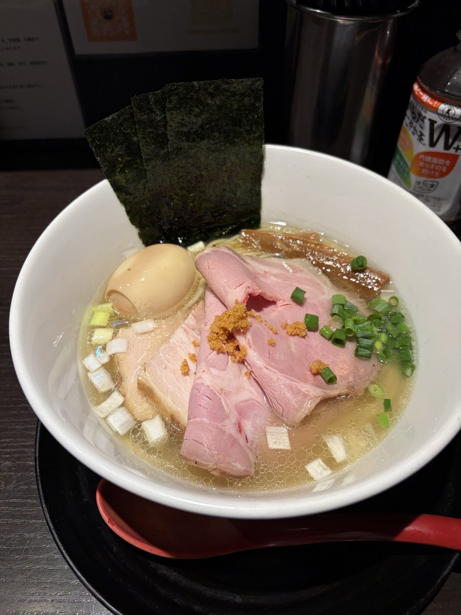 Nas_ssss6's tweet photo. 久しぶりに特製塩らーめん美味すぎ

#麺処夏海 https://t.co/63c7iXXKaO