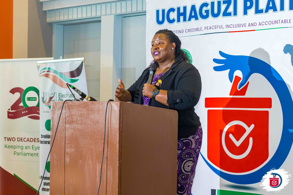 TIKenya's tweet photo. ONE YEAR TO 2027: THE WORK STARTS NOW.

As Kenya counts down to the 2027 General Election, the message from today���s High-Level Meeting to unveil the CSO/Uchaguzi Minimum Electoral Reforms and 12-Month Advocacy Roadmap was clear: credible elections are built long before election day.

From electoral and legal reforms to voter registration, campaign finance, institutional accountability and public trust, stakeholders emphasized the need for urgent, coordinated action.

For @TIKenya Executive Director, @SheiMasinde , the roadmap provides a clear path of action between now and August 2027. She stressed that there is no room for working in silos; civil society, institutions, Parliament and citizens must work together to deliver meaningful reforms.

The @IEBCKenya Acting CEO, Ruth Kulundu, underscored that the legitimacy of an election is built throughout the electoral cycle, beginning with the integrity of the voters’ register and extending through nominations, campaigns and beyond.

Speakers also highlighted trust as one of the biggest challenges facing Kenya’s electoral process and called for greater transparency, evidence-based monitoring, citizen participation and stronger institutions.

The road to 2027 has begun. What we do now will shape the election we have then.

#OneYearTo2027 #ElectoralReformsKE #MinimumReforms #EyesOnElections