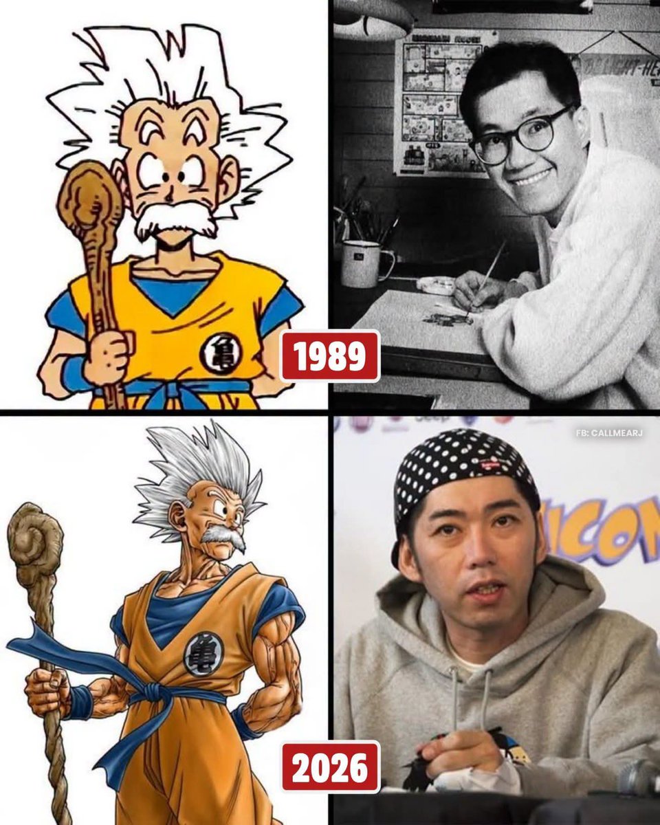 AnimexTwts's tweet photo. Old Goku by Akira Toriyama &amp; Toyotaro https://t.co/5xx5pJQSgM