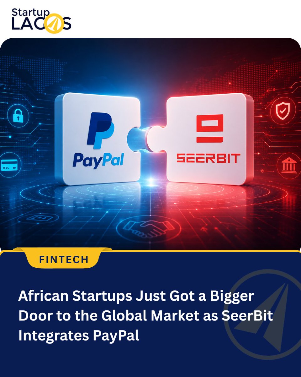 startuplag's tweet photo. For African startups, building a great product is only half the battle. The harder question is often: How easily can someone outside Africa pay for it?

SeerBit is taking aim at that.....

Read more: https://t.co/qycmfApU2P https://t.co/2vyaU2UpEf