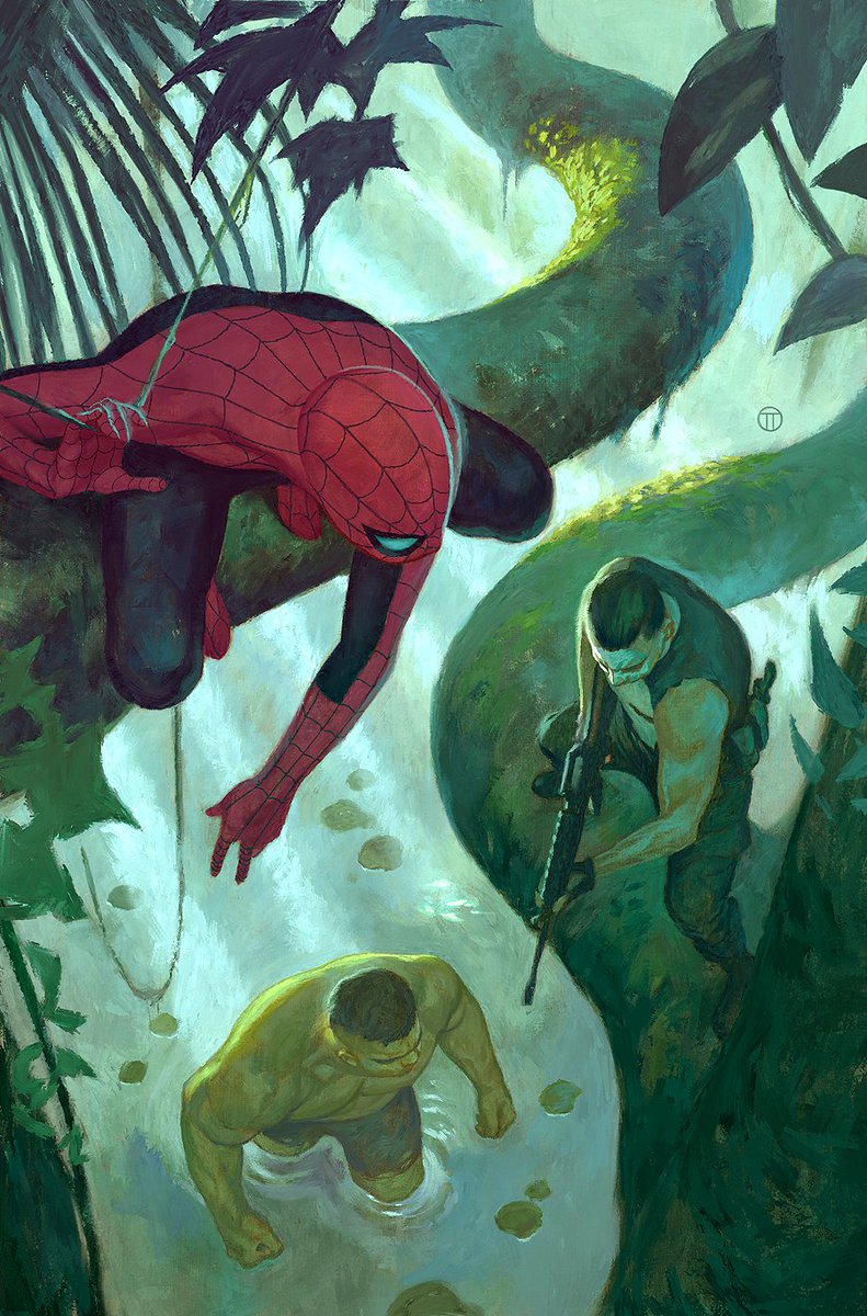 TotinoTedesco's tweet photo. My variant cover for Spider-Man: Long Way Home #3 https://t.co/Qf9hqlFmqI