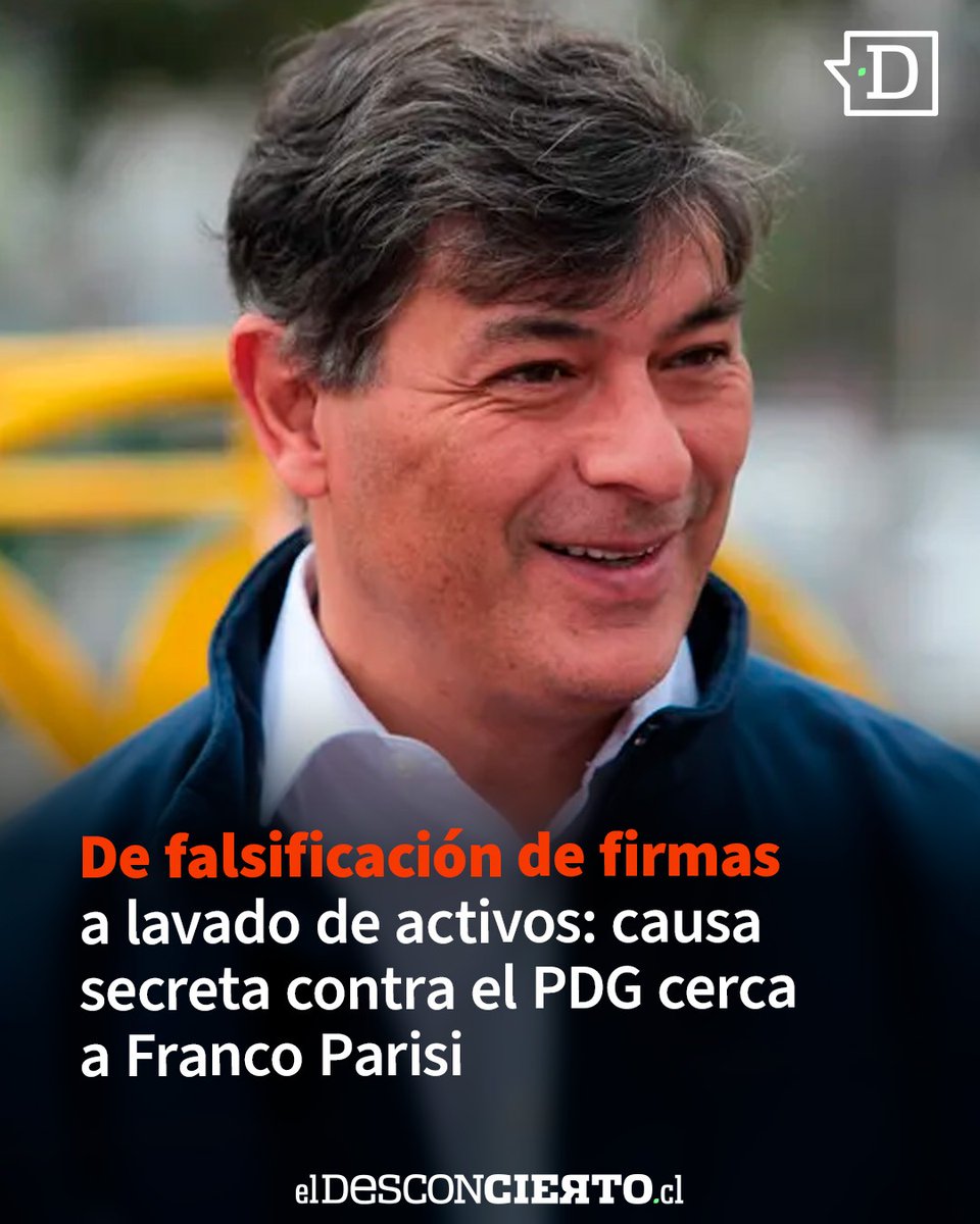 eldesconcierto's tweet photo. ⚖️ Servel denunció al PDG por presuntas irregularidades financieras, gastos sin respaldo y falsificación de firmas. En paralelo, una causa secreta indaga el patrimonio de 11 personas, entre ellas Franco Parisi, por eventual lavado de activos.

🔎 https://t.co/gsvbaNFxFr https://t.co/SpMb2OgHTg