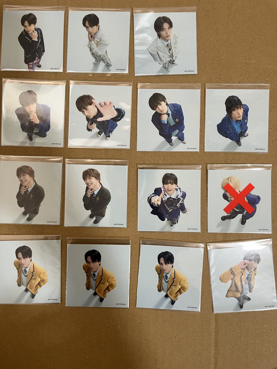 Pi1uYYUPCC674's tweet photo. EBiDAN Yes!東京 CD トレカ ステッカー 店舗別 特典 楽天 タワレコ HMV 交換 

【譲】画像

【求】 杢代
同種又はタワレコオンライン、HMVオンライン特典

エビライ13.14.15現地又は都内手渡し
お心当たりのある方は気軽にお声掛けください https://t.co/w5vMHPYZ0C