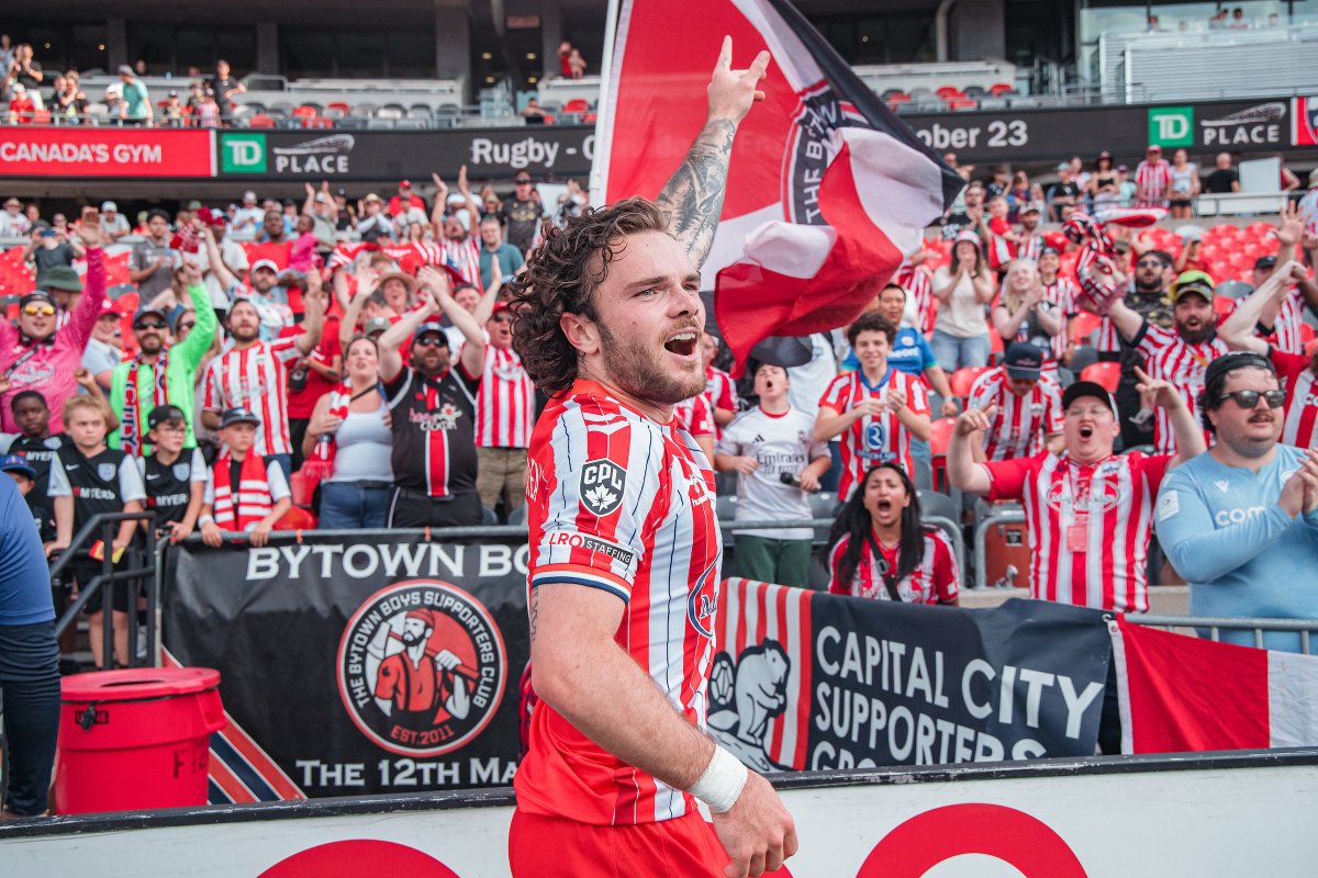 atletiOttawa's tweet photo. Atlético Ottawa is proud to announce @LROstaffing as a partner of the club.🔴⚪️

From the sleeve of our kits to our training gear, LRO has been proudly represented alongside us since the 2025 season. This is a partnership built into the fabric of our club. 🤝 https://t.co/w51RcWuOGY