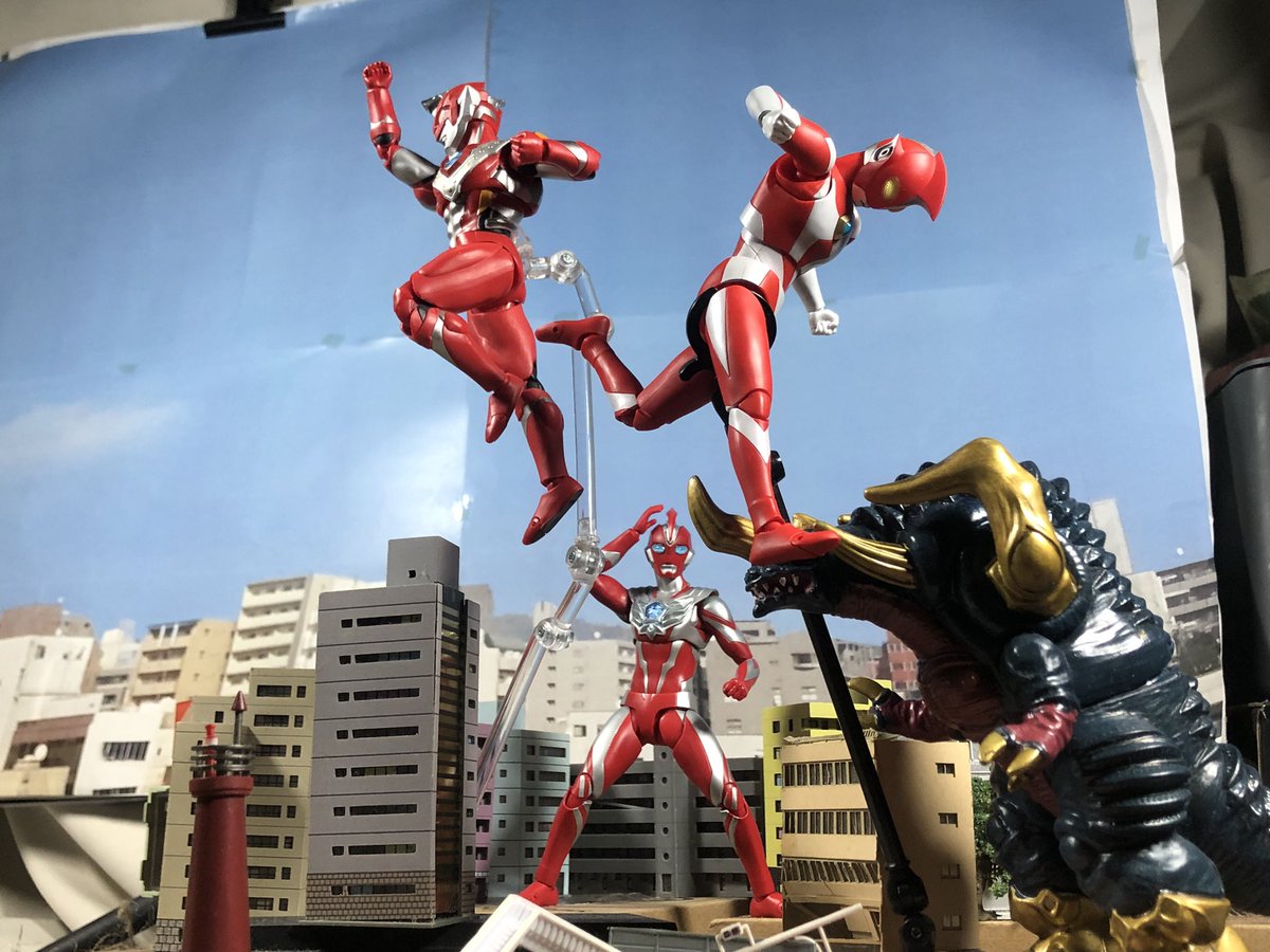 asahi_0218's tweet photo. 撮影風景です。
メルバは頑張って手で支えながら撮影しますた💪 https://t.co/eAAPn6ejpT