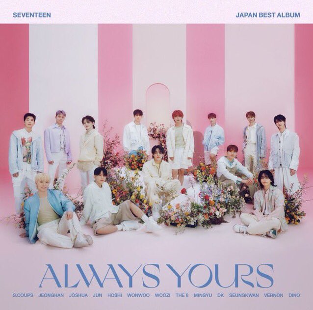 svtdatarecords's tweet photo. #SEVENTEEN JAPAN BEST ALBUM ‘ALWAYS YOURS’ has been certified MILLION on RIAJ for surpassing 1,000,000 copies shipments in Japan 🇯🇵

They become the FIRST and ONLY K-pop artist in history to achieve 4 separate Million certifications in Japan!

#세븐틴 #セブチ @pledis_17 https://t.co/hMUZorpTYF