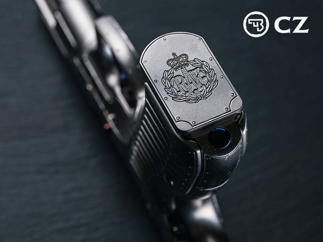 CZ_Firearms's tweet photo. The FINAL auction of the CZ 75 RAF Limited Edition has officially begun!
These five pistols are the last available examples in the world!
https://t.co/5FXeQ3q1Qh https://t.co/YKnLQI2Yum