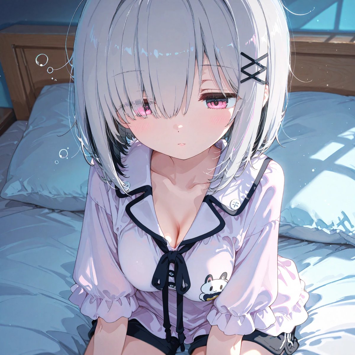 san43ta's tweet photo. お盆は外出てない時は寝てばっかりかも〜…♡ https://t.co/PXUYeusfWb