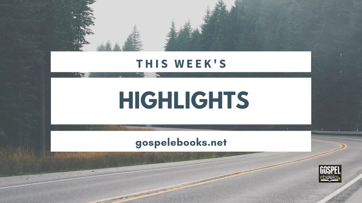 gospelebooks's tweet photo. Be sure to visit us daily! This week's listings include titles on Devotionals, Preaching, Meditation, Bible Studies, Church Growth, Christian Ethics, Christian Inspiration, Professional Growth, Men's Christian Living, and many more!
https://t.co/sBYDNhURPr https://t.co/vw95TINKF7
