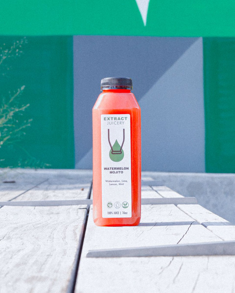 ExtractJuicery_'s tweet photo. Still available through August
Still writing headlines
Still running the show

If you haven't tried the Watermelon Mojito yet this year, you better get to it. Once September 1st comes around you won't be able to find it until May of 2027! https://t.co/bsPuKPWV4y