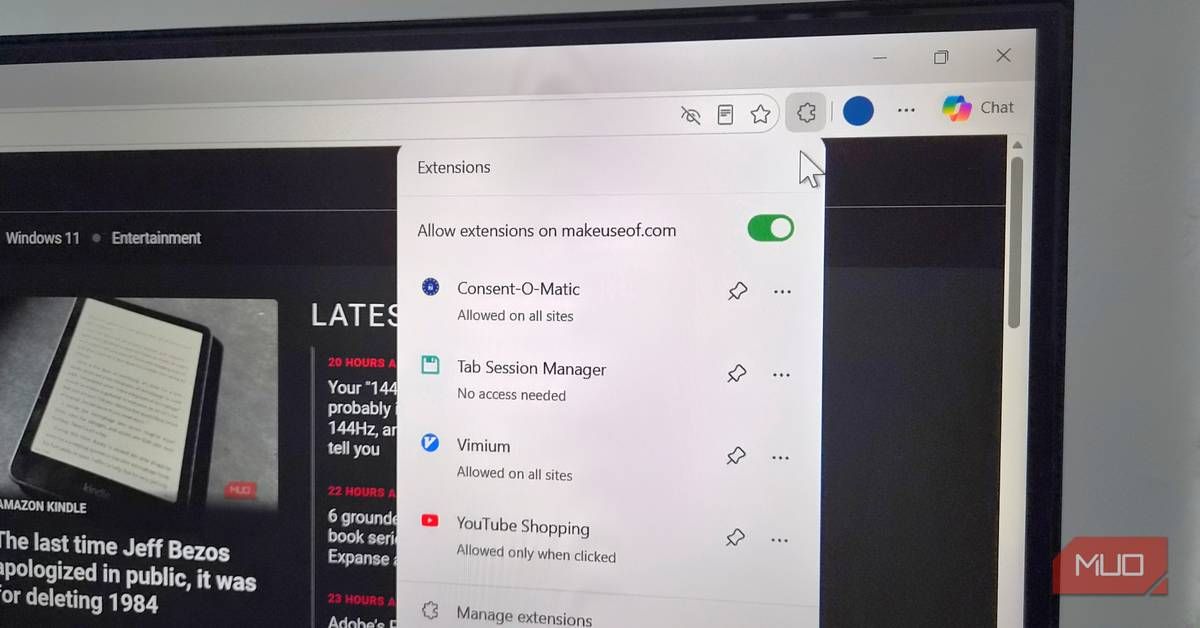MUO_official's tweet photo. These open-source browser extensions are the first things I install on any new machine
https://t.co/Gb7EIrnlc1 https://t.co/hy0Fp6q53d