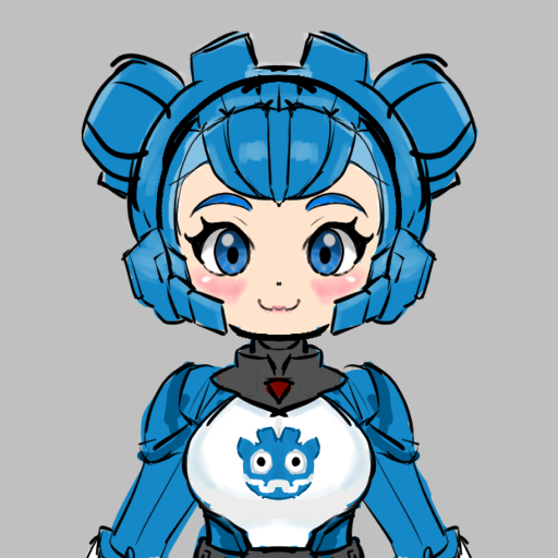 Tegmella's tweet photo. Quick Godotella sketch 💙💙💙

Godotella is the little mascot character from our jam game Godotella: Explore Me.

Might draw more of her later :3

#Godotella #GodotEngine #Godet https://t.co/KXth3VFTry