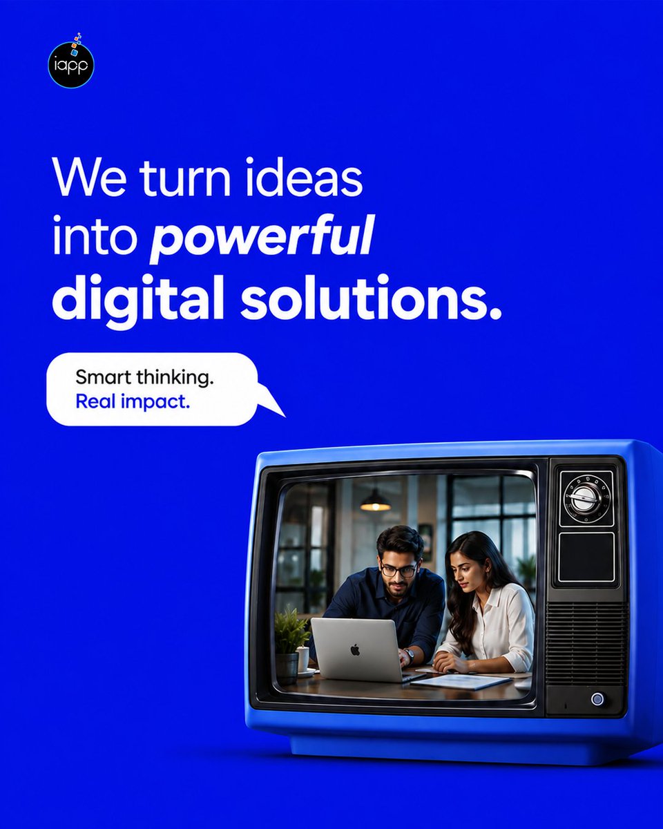 iAppTech_LLP's tweet photo. 💡 From a simple idea to a powerful digital solution — we make it happen. 🚀
Let’s turn your vision into technology that creates real impact.
#digitaltransformation #innovation #webdevelopment #appdevelopment #softwaredevelopment #businessgrowth #iapptechnologies https://t.co/lNPFf2NgwJ