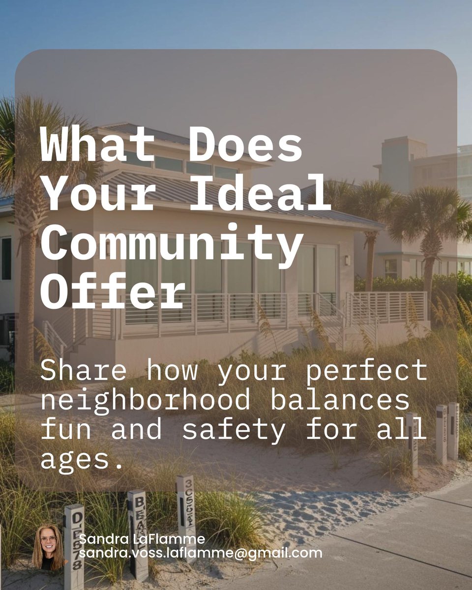 SandraELaFlamme's tweet photo. Sarasota blends coastal luxury with true multigenerational energy, think family outings, arts, and safe streets over nightlife. How does your ideal community balance fun for all ages? https://t.co/MghlSbTFhW
