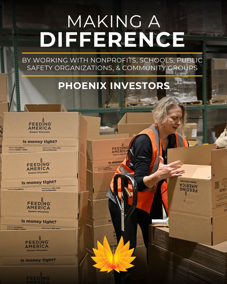 crivellofamfoun's tweet photo. Phoenix Investors is proud to stand alongside #nonprofits, #schools, #publicsafety organizations, and #community groups working to make a difference every day.

Together, we’re helping build a brighter future:
🔗 https://t.co/u0H22n0KI4

#PhoenixInvestors #Community #Support https://t.co/4TbY7eCAM6