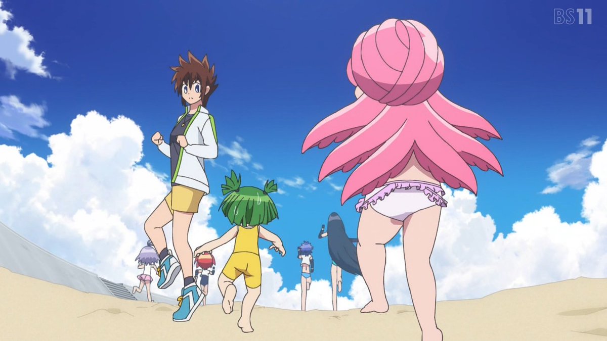 炎の闘球女 ドッジ弾子 第6話 ツイート画像 1