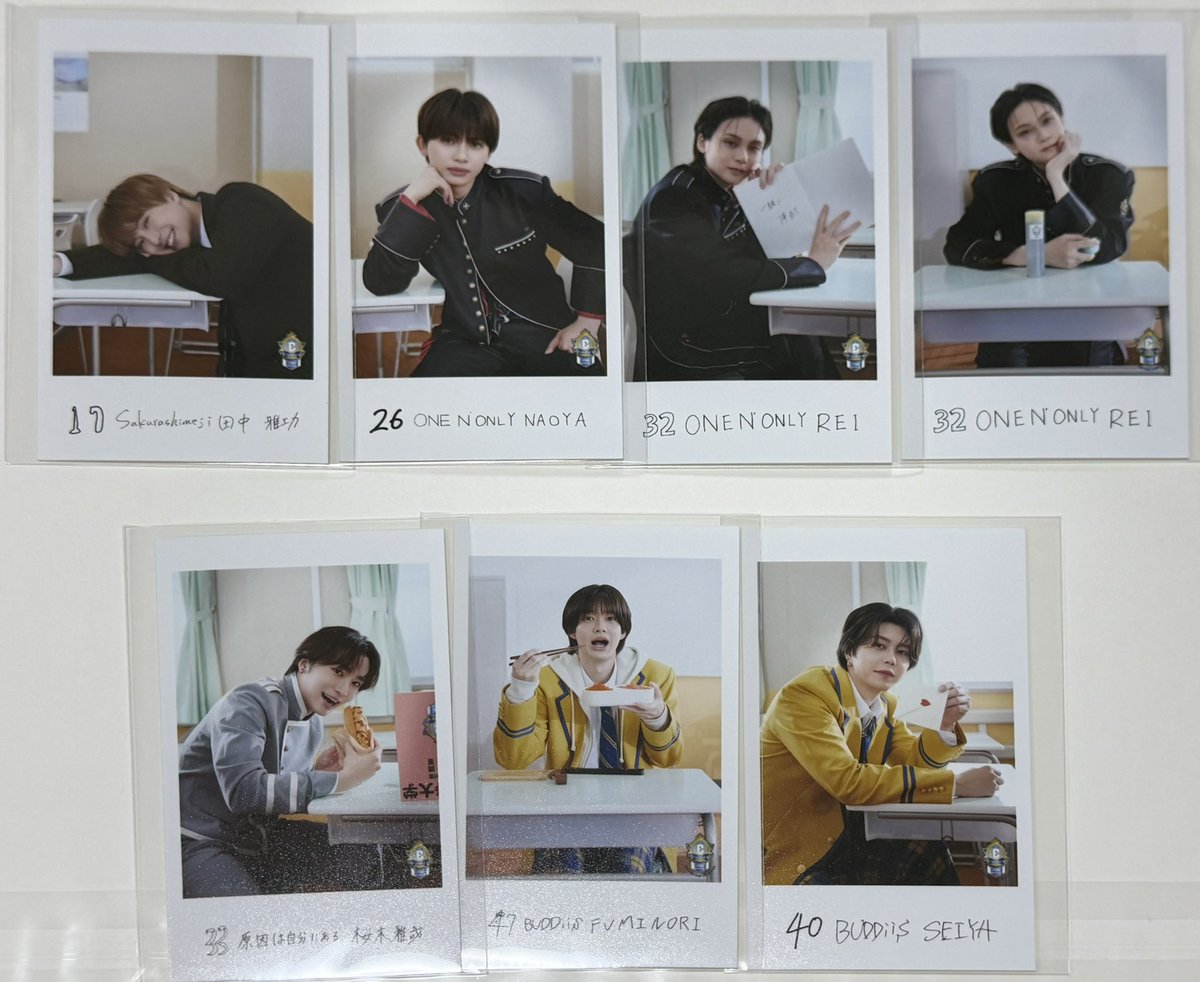 tetta_610's tweet photo. EBiDAN THE LIVE 2026 エビライ ミニフォト 隣の席 交換

譲）画像1~3枚目
求）画像4枚目・TETTA>武藤潤(前以外)

いずれも💖を特に求めています。

郵送または8/15エビライにてお取引可能です。
お心当たりの方はお声がけください。 https://t.co/0rCdSy4uru