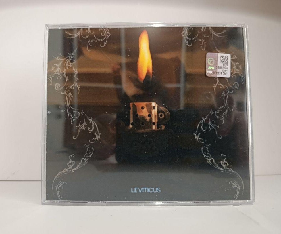 seryanphim's tweet photo. i made my own leviticus CD (the prints didnt turn out as good as i wanted but i still love it 😭) https://t.co/mfs2c3FDwP