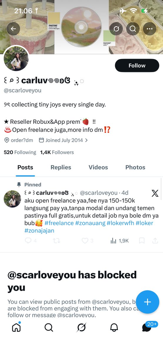 mokupuv's tweet photo. PLEASE SIAPAPUN HATI HAATI SAMA AKUN INIIII, DISURUH DAFTAR GOPAYPINJAM ABIS ITU TF PEMBAYARAN TAGIHANNYA KE QR GAK JELAS ANTAH BERANTAH #zonauang @scarloveyou https://t.co/DLYSS0zEUY